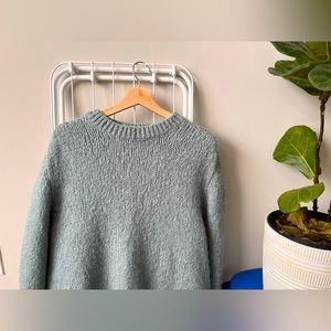 Zara Knit Sweater in Blue-Green (Sea foam)